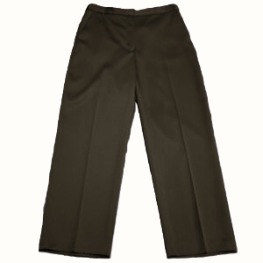 ZARA. TAILORED "FESTIVE DAYS" BLACK TROUSERS. SIZE L. NWT